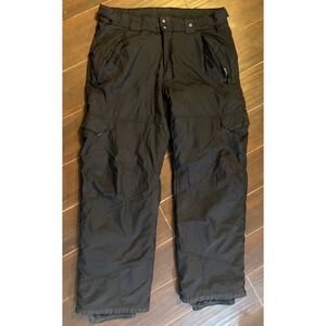 Polar Edge Silver Series Men's XL Black Ski Snowboard Pants 6000mm